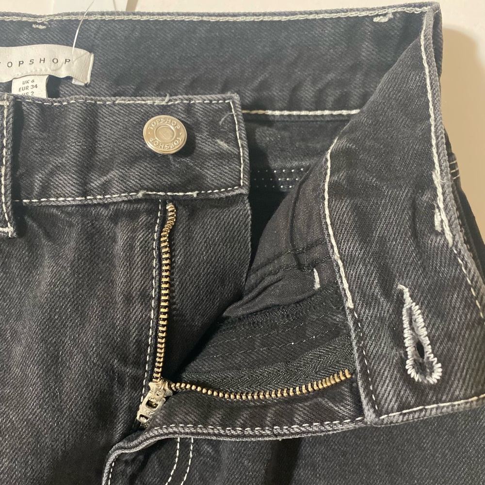 TOPSHOP Carpenter Denim miniskirt - Picture 9 of 10